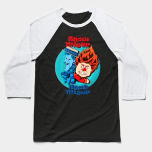 Snow Miser Heat Miser Baseball T-Shirt